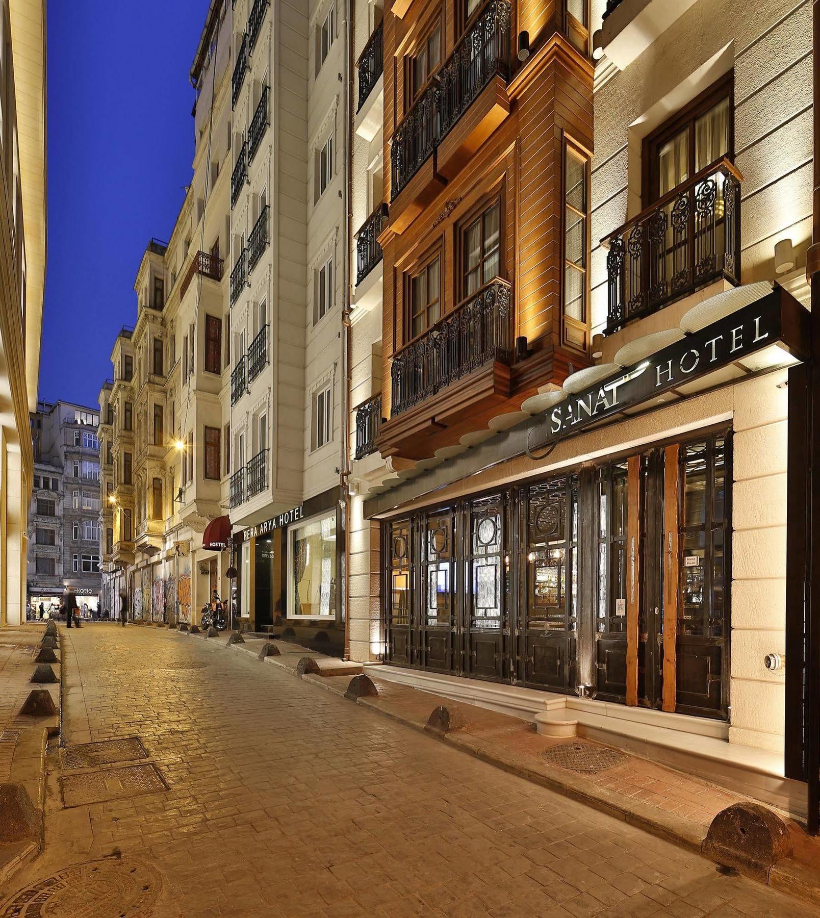 Sanat Boutique Hotel Pera Istanbul Eksteriør bilde