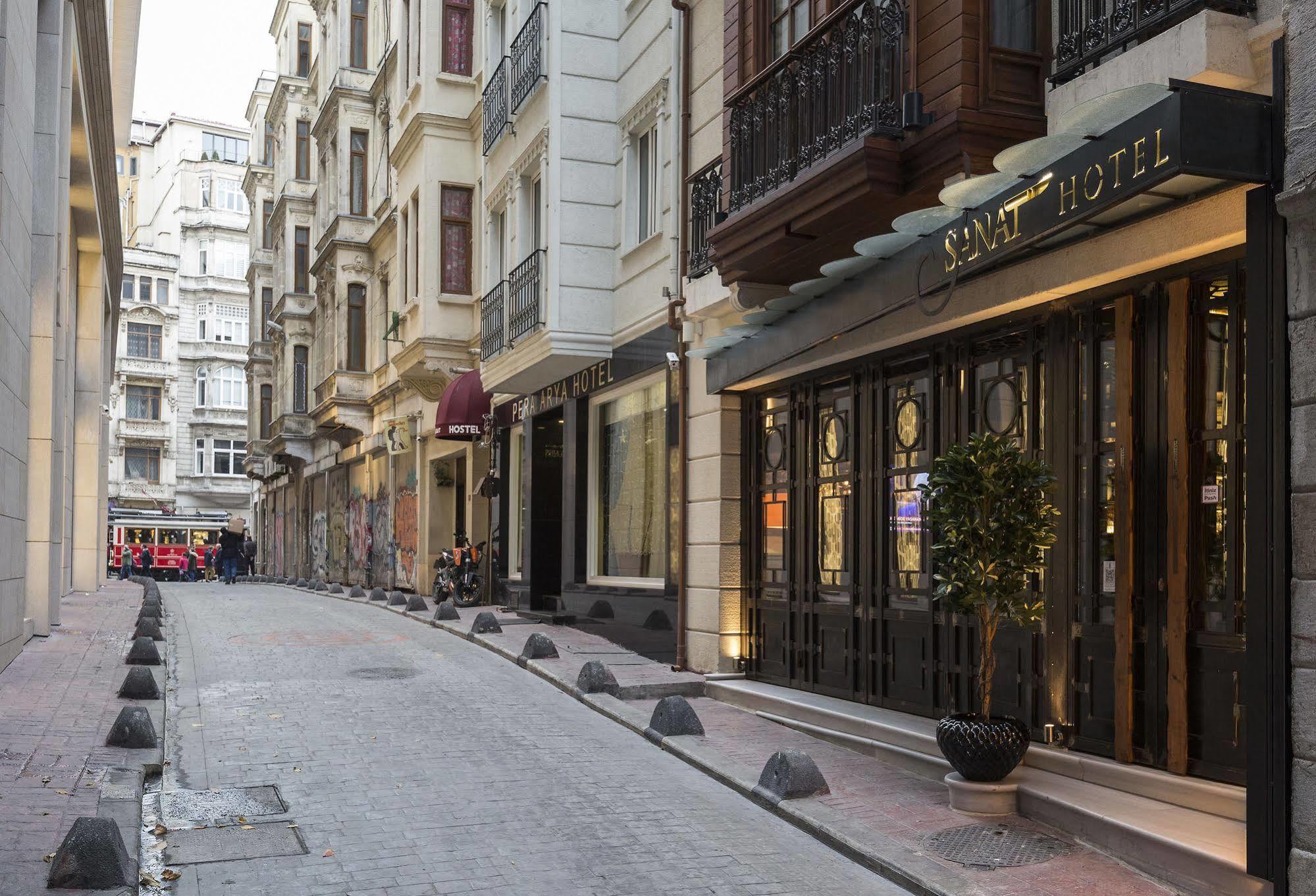 Sanat Boutique Hotel Pera Istanbul Eksteriør bilde